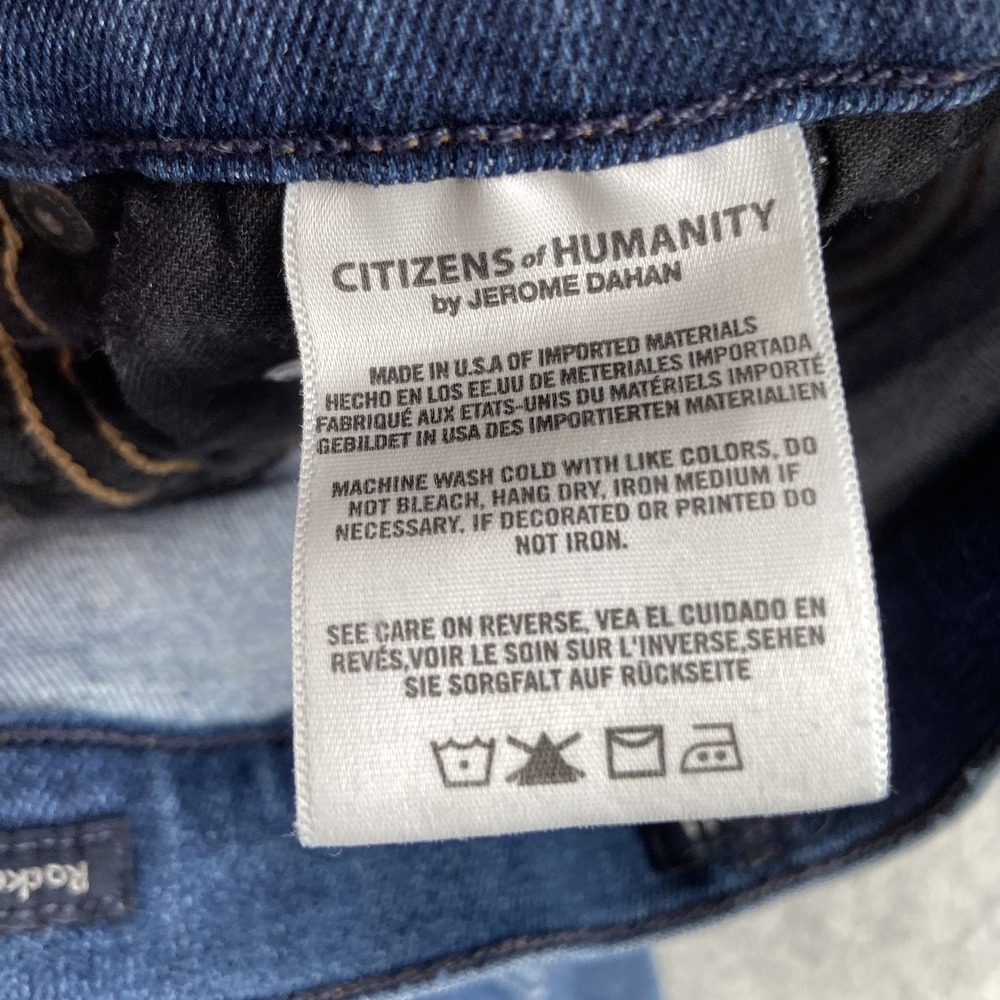 Citizens Of Humanity Rocket Mid Rise Skinny Jeans Womens 26 (24x29) Blue Denim - Picture 8 of 16